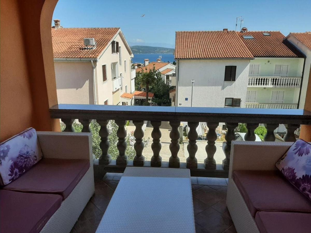 Apartmani Bulajic Krk Town Eksteriør bilde